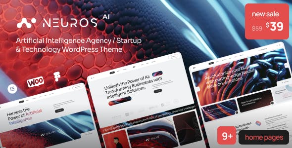 Neuros | AI Agency & Technology WordPress Theme