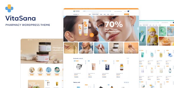 VitaSana - Pharmacy & Medical Store WordPress Theme