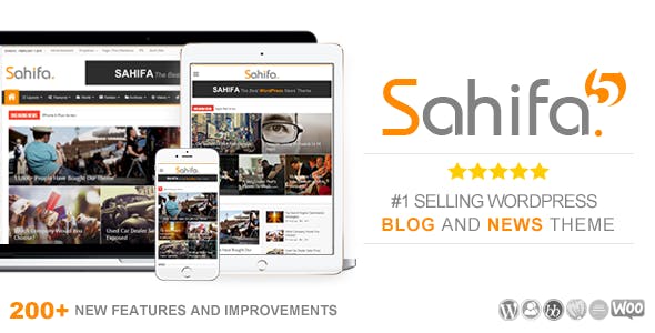 Sahifa - Responsive WordPress News / Magazine / Blog Theme