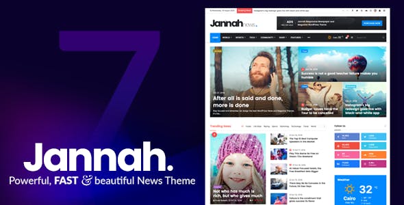 Jannah - Newspaper Magazine News BuddyPress AMP