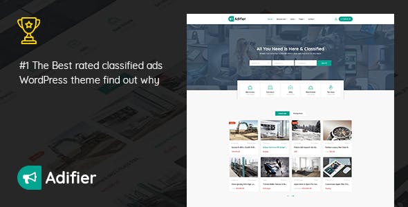 Adifier - Classified Ads WordPress Theme