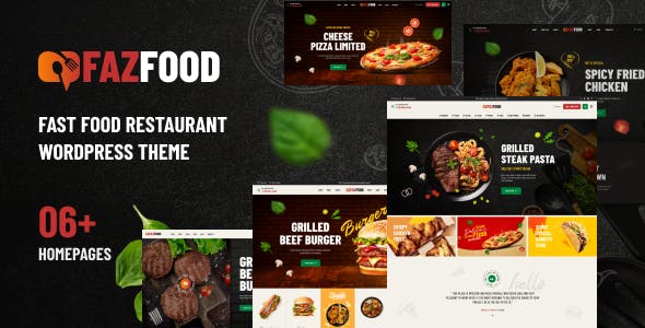 Fazfood - Fast Food Restaurant WordPress Theme