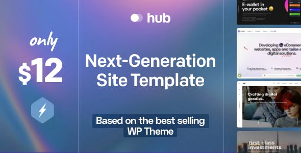 Hub - HTML Responsive Multi-Purpose Template