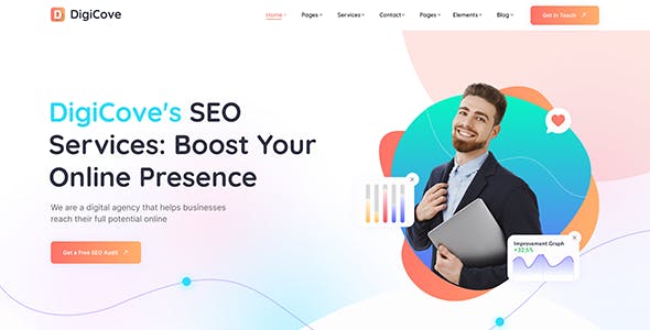 Digicove - Digital Marketing Agency WordPress Theme