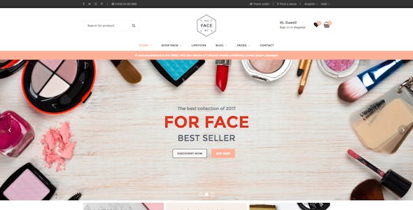 SNS Vicky - Cosmetic WooCommerce WordPress Theme