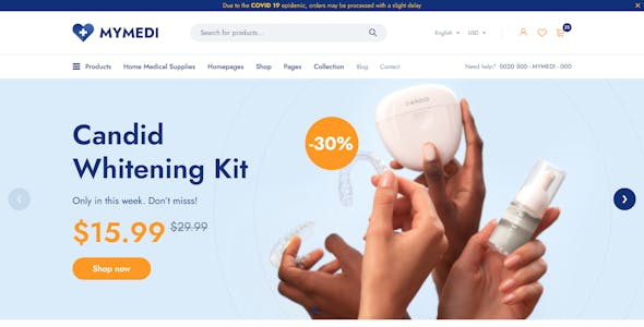 MyMedi - Responsive WooCommerce WordPress Theme