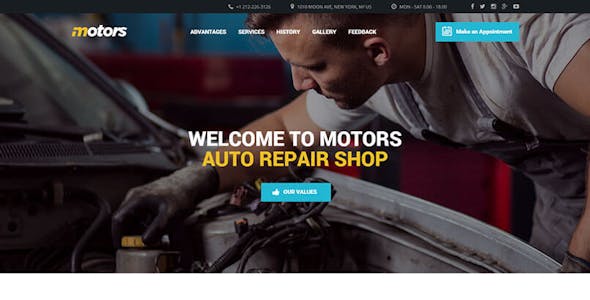 Motors - Car Dealer, Rental & Listing WordPress theme