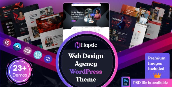 Haptic - Web Design Agency WordPress