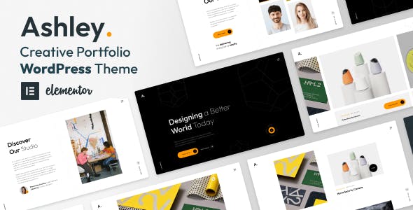 Ashley - Creative Portfolio WordPress Theme