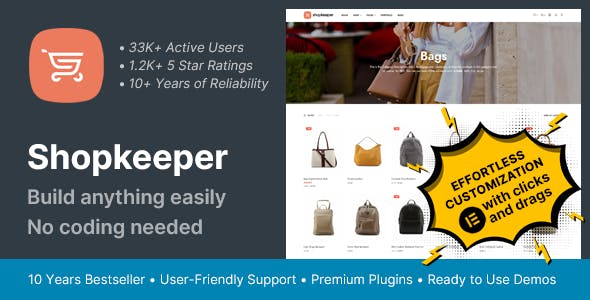 Shopkeeper • Multi-Purpose WooCommerce Theme